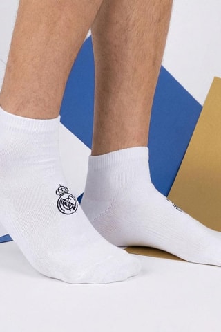 2 Paar Sokken Real Madrid - Wit
