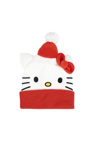 Gorro Hello Kitty - Rojo y blanco