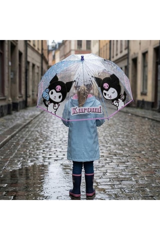 Handmatige Paraplu Kuromi Sanrio - Paars
