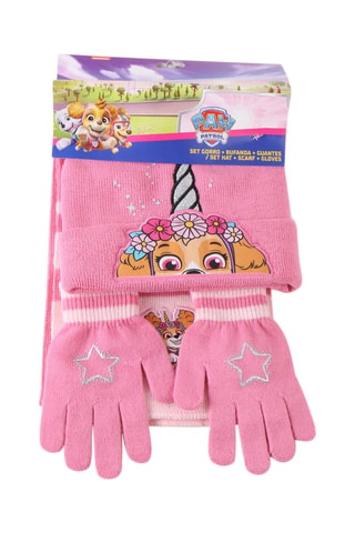 Conjunto de 3 piezas Skye La Patrulla Canina - Rosa, azul y marrón