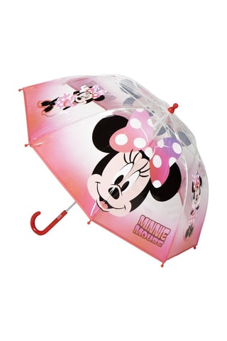 Automatische Paraplu Minnie Disney - Rood en wit