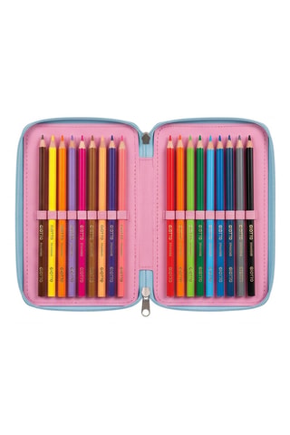 Gevuld Etui Minnie Mouse Disney - 44-delig - Roze