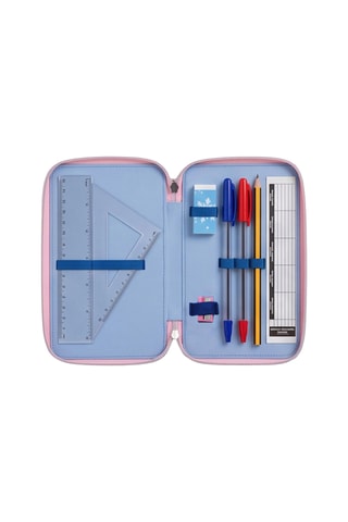 Gevuld Etui Elsa Frozen Disney - 44-delig - Blauw