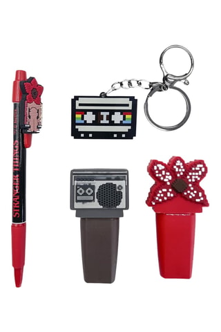 Kit de papelería Stranger Things - 4 piezas