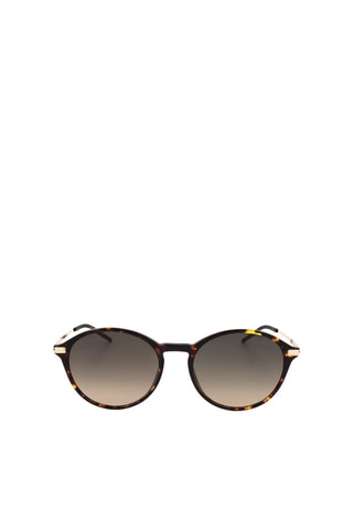 Lunettes de soleil femme  -  Catégorie 3  - Hugo Boss - Bleu, marron et doré