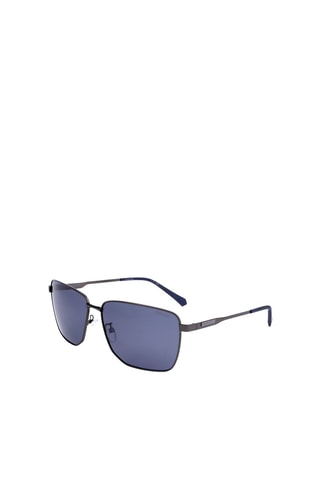 Lunettes de soleil polarisées homme  -  Catégorie 3  - Polaroid - Bleu et gris