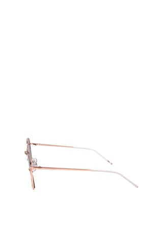 Lunettes de soleil polarisées femme  -  Catégorie 2  - Prive Reveaux - Blanc et doré