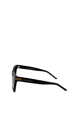 Lunettes de soleil polarisées femme  -  Catégorie 2  - Prive Reveaux - Doré et noir