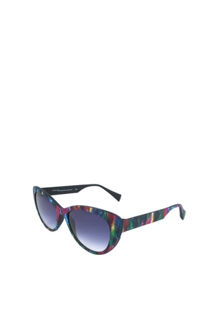 Lunettes de soleil femme  -  Catégorie 3  - Eyeye - Bleu, rouge et vert