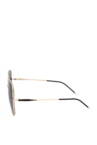 Lunettes de soleil femme  -  Catégorie 3  - Hugo Boss - Doré et noir