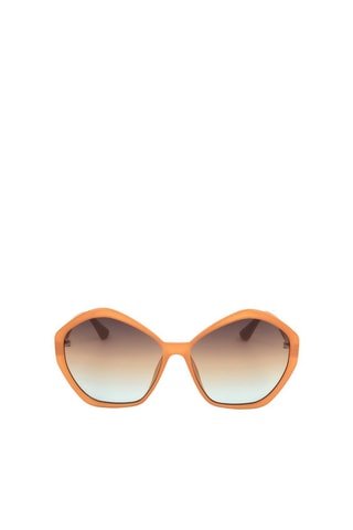 Lunettes de soleil femme  -  Catégorie 2  - Guess - Orange et gris