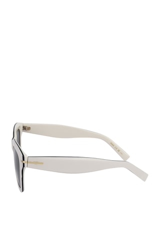 Lunettes de soleil femme  -  Catégorie 2  - Hugo Boss - Blanc et noir