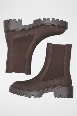 Bottines Chelsea - Marron
