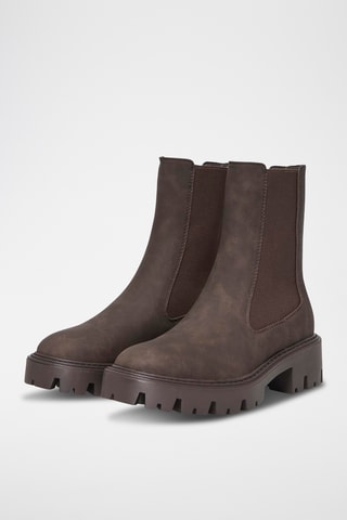 Bottines Chelsea - Marron