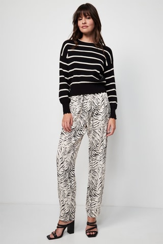 Pull Noir et blanc