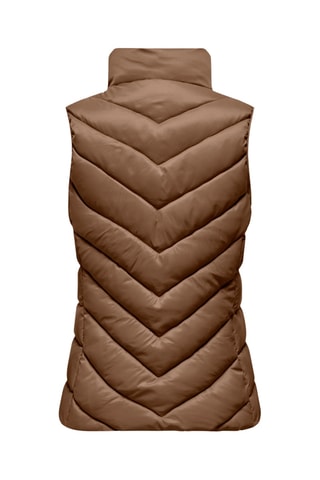 Doudoune sans manches - Marron