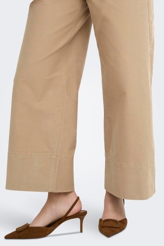 Pantalon wide legs - Beige