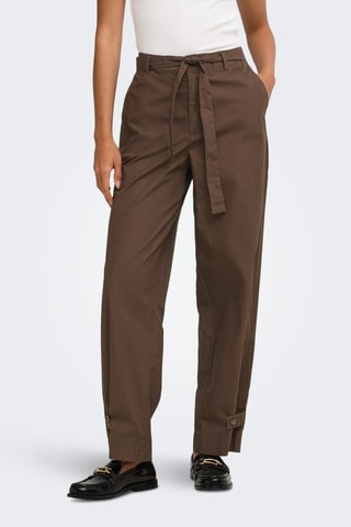 Pantalon droit - Marron