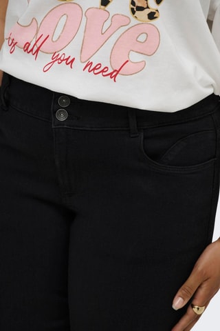 Jean loose taille haute - Noir
