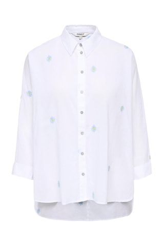 Chemisier boxy - Blanc