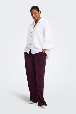 Chemisier en coton biologique - Blanc