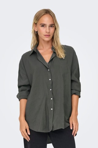 Chemisier loose - Vert foncé