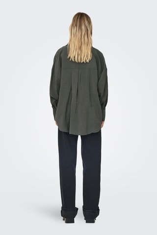 Chemisier loose - Vert foncé