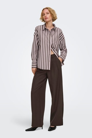 Chemisier regular - Marron