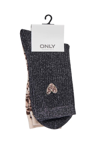 2 paires de chaussettes - Noir