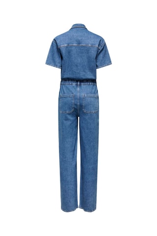 Combinaison en jean en coton biologique - Bleu