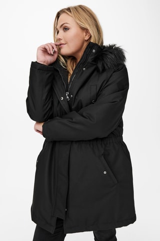 Parka à capuche - Noir