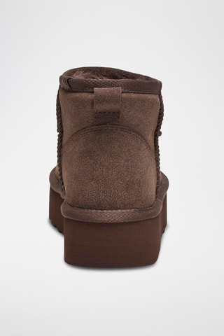 Bottines fourrées - Marron foncé