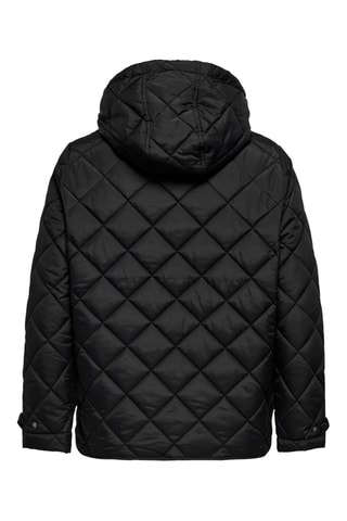 Doudoune à capuche - Noir
