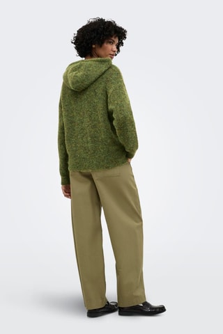 Pull à capuche - Vert