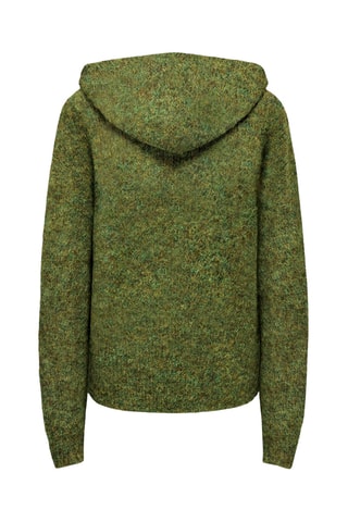 Pull à capuche - Vert