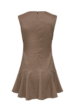 Robe taille basse - Beige
