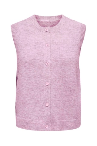 Gilet sans manches - Rose chiné