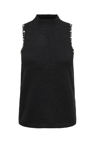 Pull sans manches - Noir