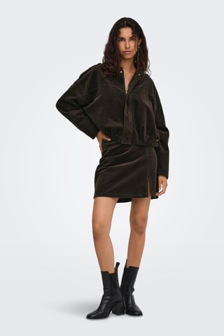 Veste en velours - Marron