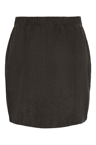 Minijupe en velours - Marron