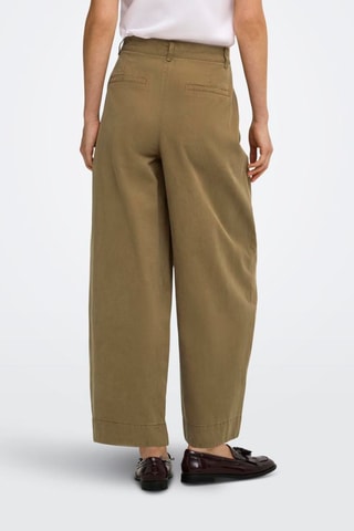 Pantalon barrel - Kaki