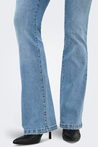 Jean flare - Bleu cobalt