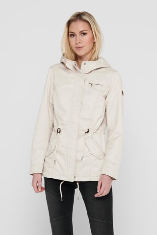 Veste à capuche - Gris clair