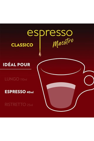 Café Oro 100% Arabica, Classico, Ristretto, Lungo - 80 capsules