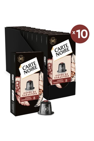 10 x Café Cuvée de caractère - 10 capsules compatibles Nespresso®