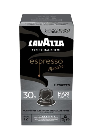 8 x Café espresso Maestro Ristretto - 30 capsules compatibles Nespresso®