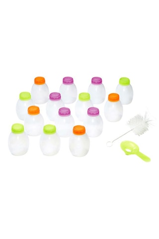 14 flessen voor drinkyoghurt