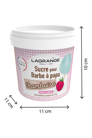 Sucre pour barbe à Papa - Framboise - 500 g