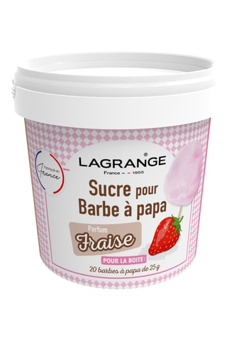 Sucre pour barbe à Papa - Fraise - 500 g
