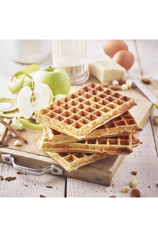 Antiaanbakplaat 4 wafels